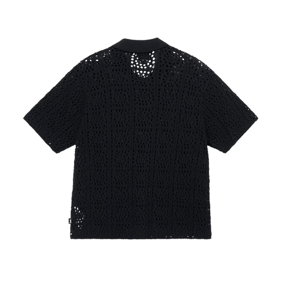 STUSSY CROCHET SHIRT - Picture 2 of 7